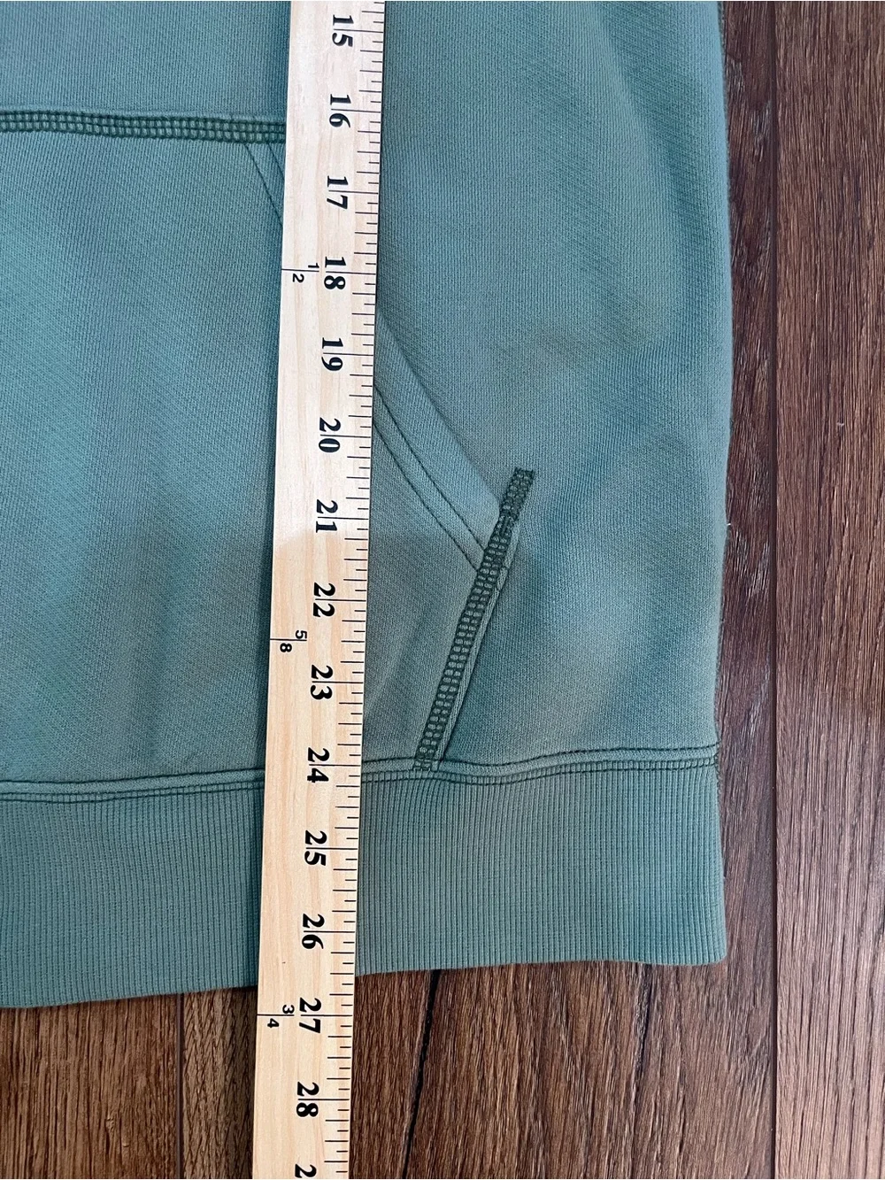 Faherty High Standard Fleece Hoodie Organic Pima Cotton Aspen Green Size‎ Small